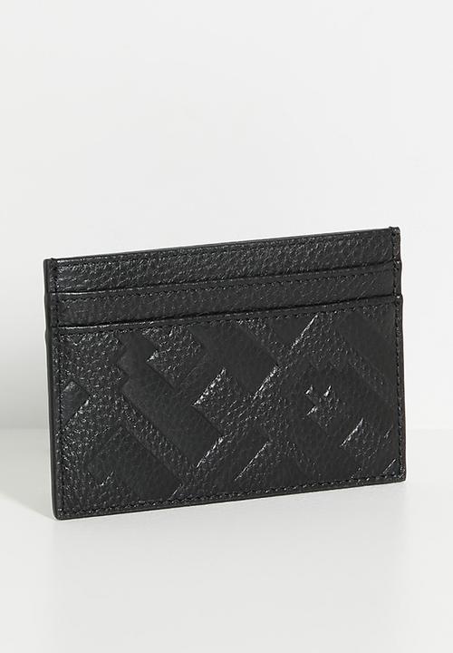 GALXBOY - EMBOSSED CARD HOLDER  - BLACK