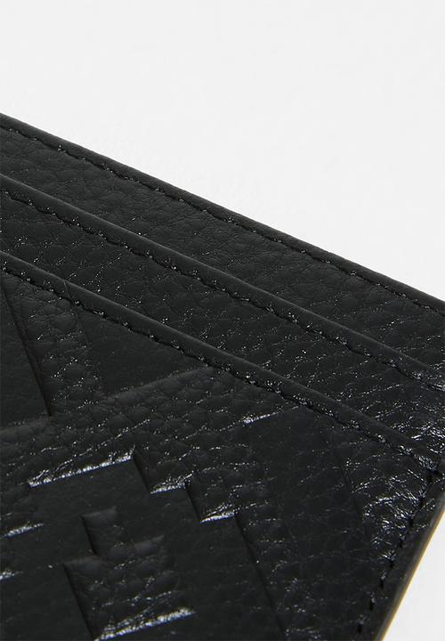 GALXBOY - EMBOSSED CARD HOLDER  - BLACK
