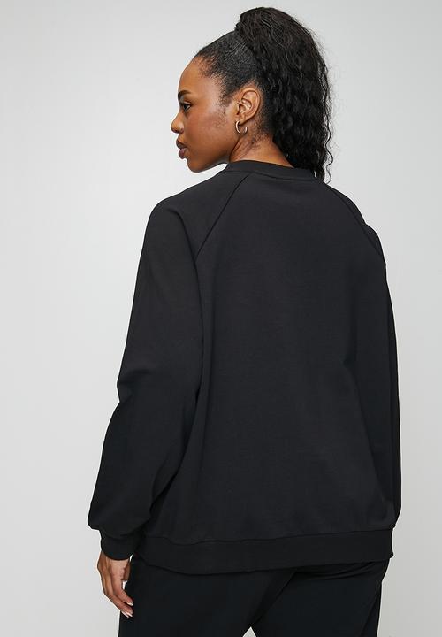 POLO - Plus wmn sophia ls track top - black