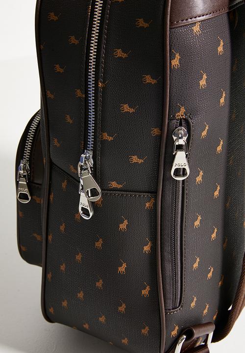 POLO - Signature Backpack Bag - Brown