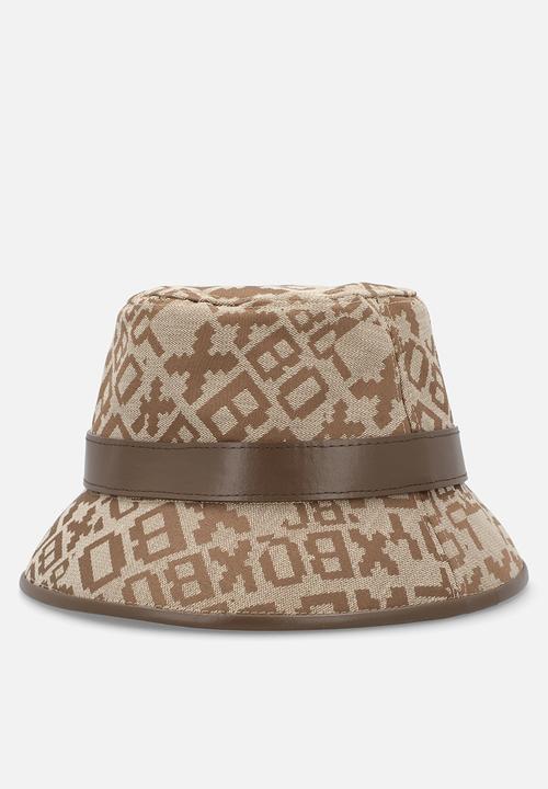 GALXBOY - Canvas hat - brown