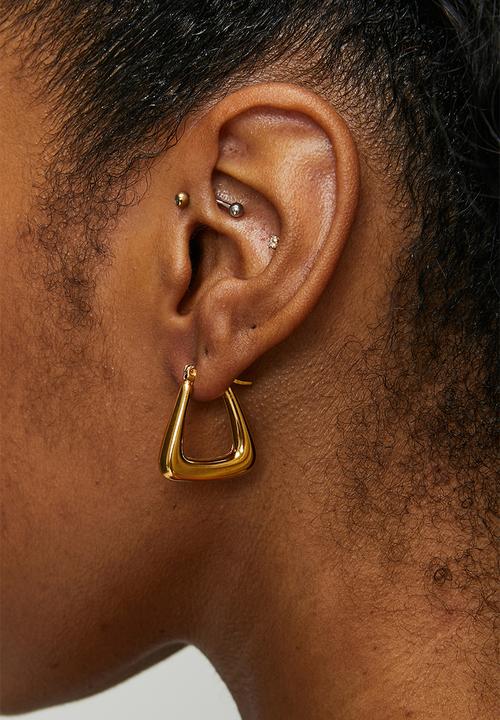 Zoe on Trend - Hoop Earings - Gold