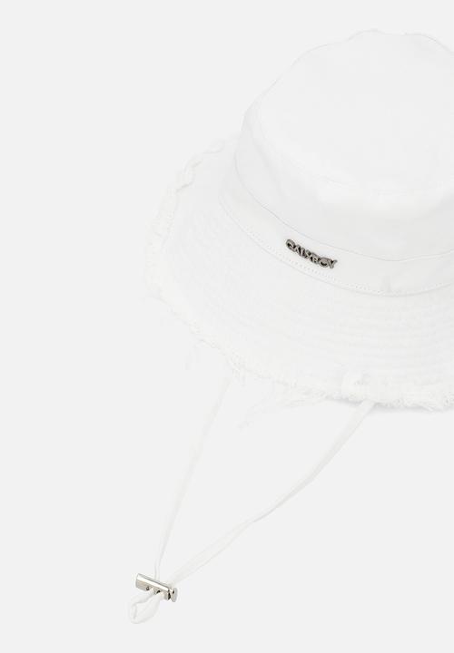GALXBOY - WASHED COTTON HAT - WHITE
