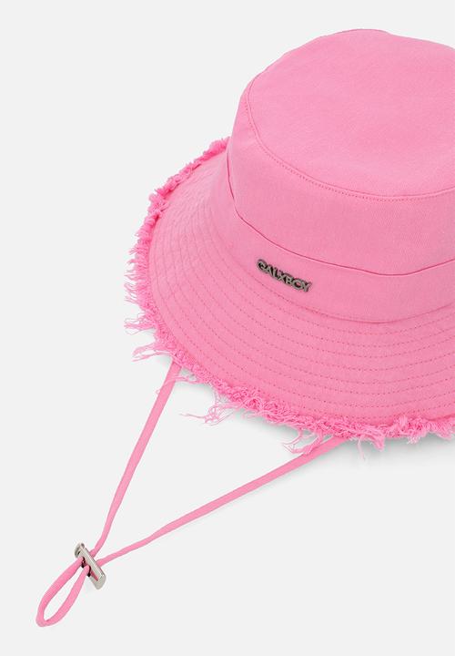 GALXBOY - WASHED COTTON HAT - PINK
