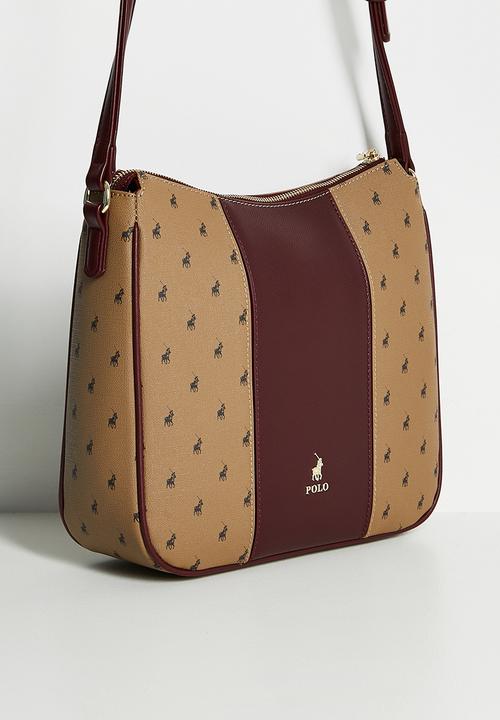 POLO - Sonora crossbody bag - burgundy