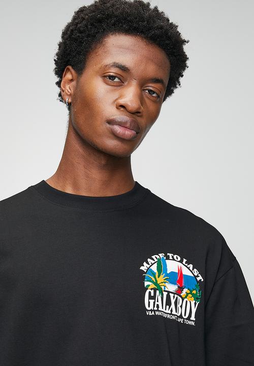 GALXBOY - 8001 T-SHIRT - BLACK