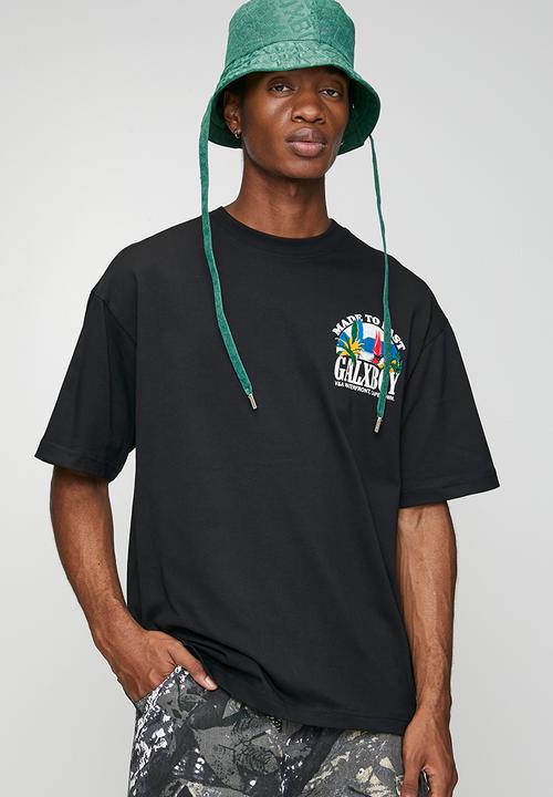 GALXBOY - 8001 T-SHIRT - BLACK