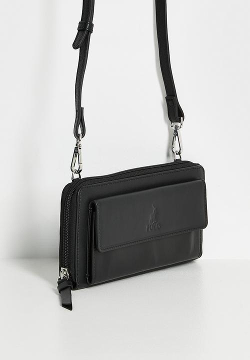 POLO - Alto Phone Sling Bag - Black