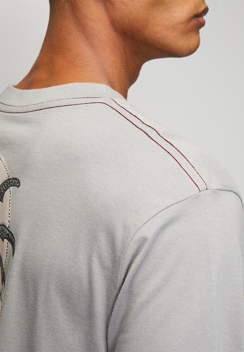 RVCA - Serpent Ss Red Stitch - MONUMENT