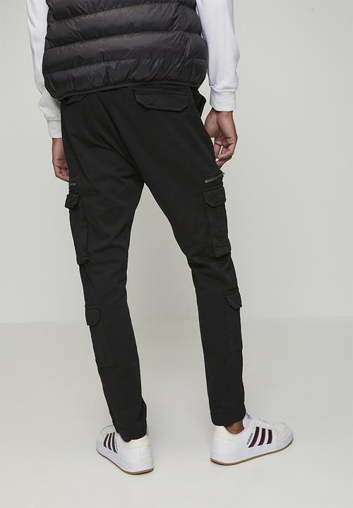 Brave Soul - Cotton Twill Pant - Black