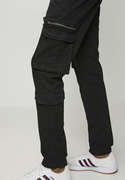 Brave Soul - Cotton Twill Pant - Black