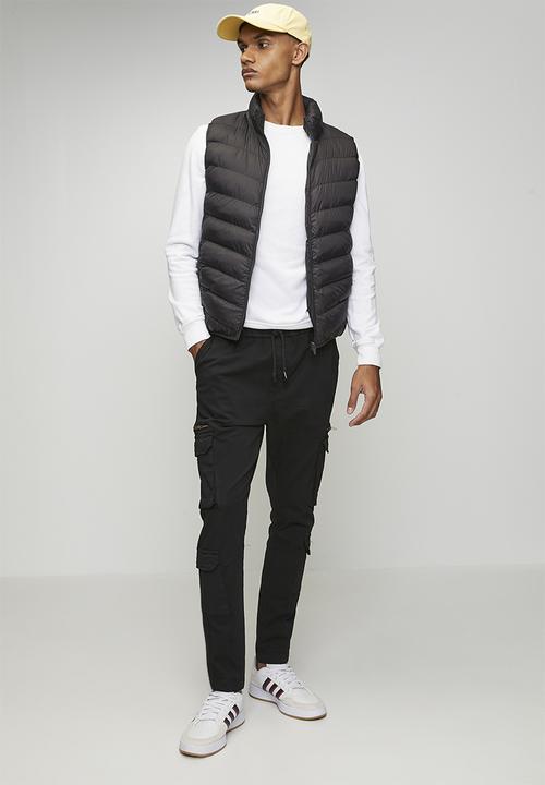 Brave Soul - Cotton Twill Pant - Black