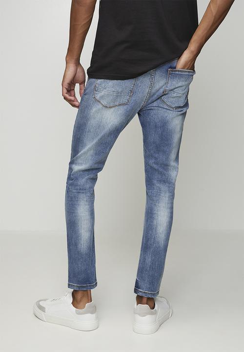 Brave Soul - Denim Skinny Fit Jean Reg Length - Blue