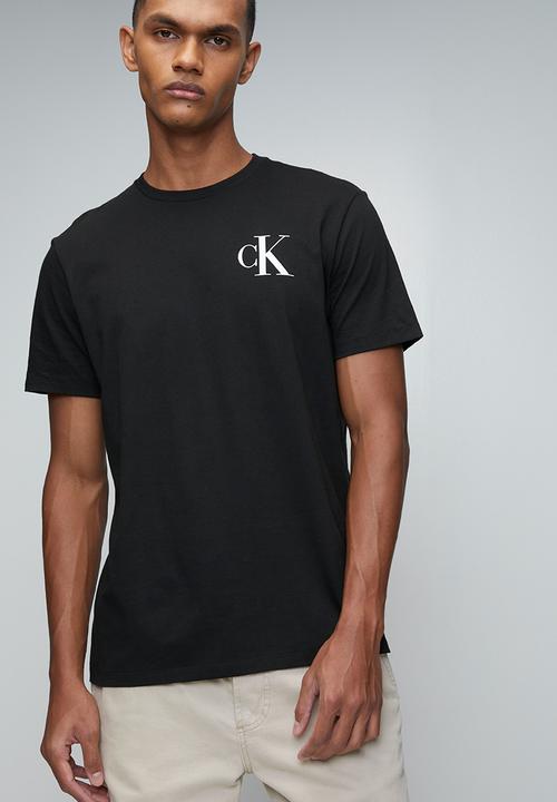 Calvin Klein - Ss 30S Eu Left Chest Logo Tee - Black