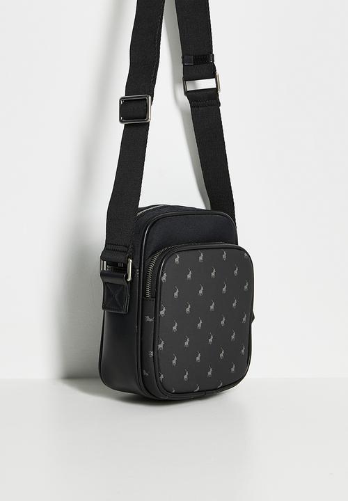 POLO - Metro compact crossbody bag - black