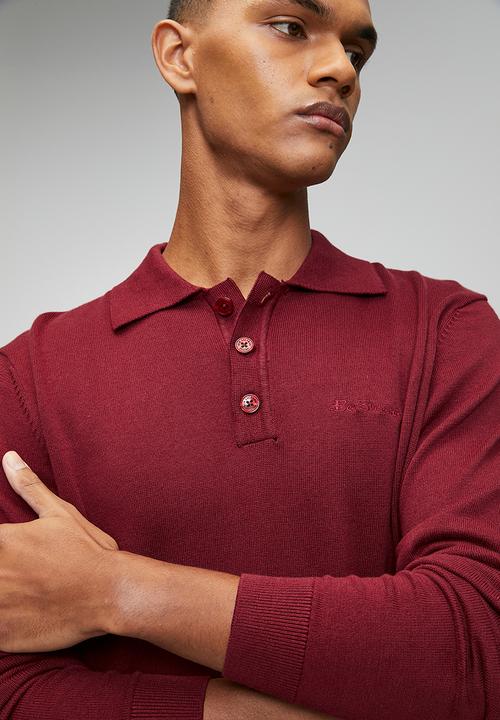 Ben Sherman - Sportshirt - Berry