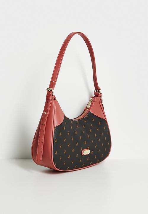 POLO - Kelsey shoulder bag - brown