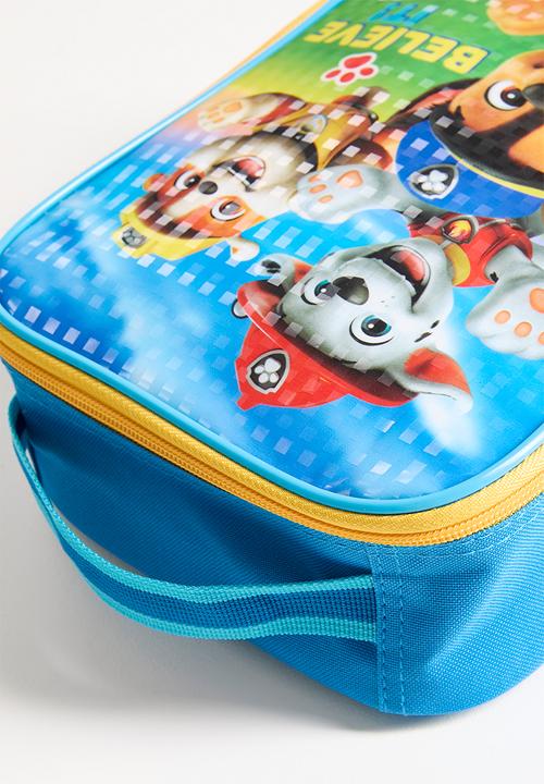 Pop Candy - Paw patrol believe it lunch bag - blue