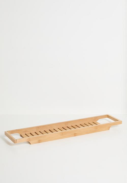 Bathroom Solutions - Bamboo Bath Rack - Natural