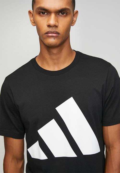 adidas Performance - Big Logo SJ Tee  - black/white