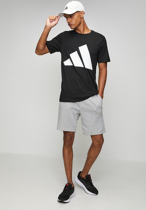 adidas Performance - Big Logo SJ Tee  - black/white