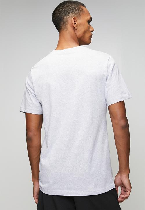 adidas Performance - Big Logo SJ Tee - Light Grey heather / carbon