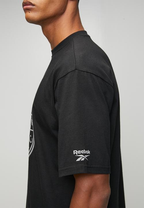 Reebok - CREST T-SHIRT - BLACK