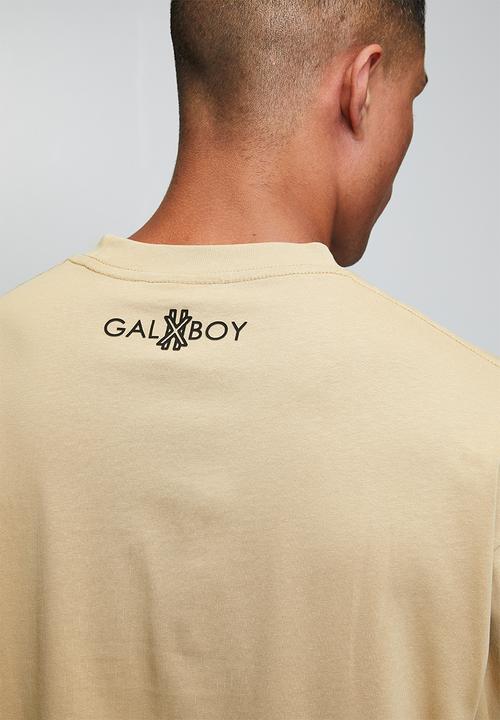 GALXBOY - ANGEL T-SHIRT  - BEIGE