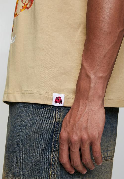 GALXBOY - ANGEL T-SHIRT  - BEIGE