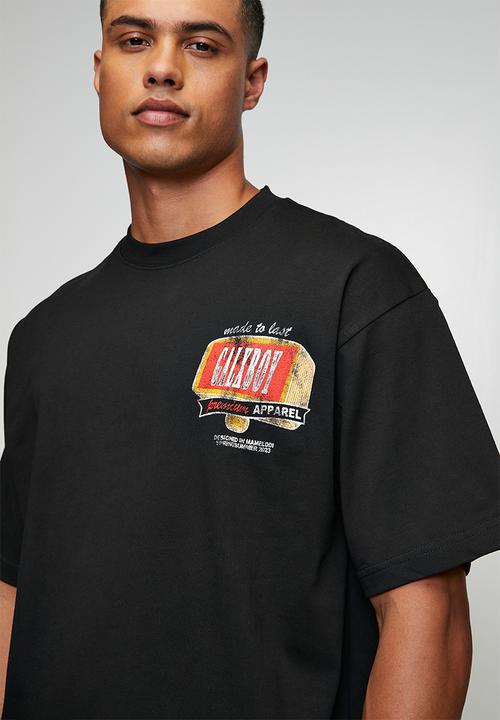 GALXBOY - DELUXE T-SHIRT  - BLACK