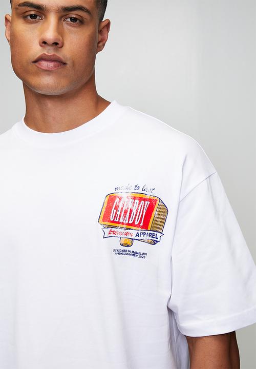 GALXBOY - DELUXE T-SHIRT  - WHITE