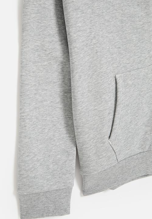 adidas Originals - Full Zip Hoodie Y S26 - Medium Grey Heather