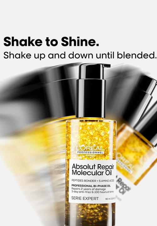 L’Oreal Professionnel - Absolut Repair Molecular Bi-Phase Oil For Damaged Hair - 30ml