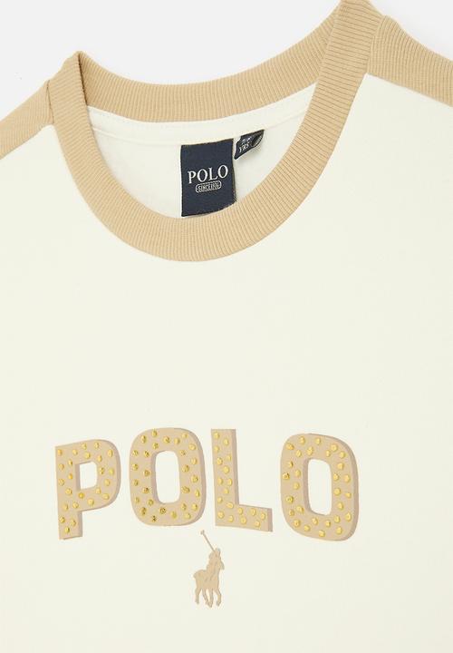 POLO - Hailey printed sweater - off white 