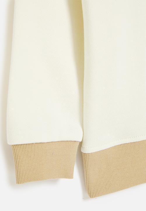 POLO - Hailey printed sweater - off white 