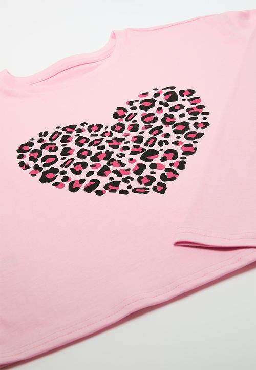 Pop Candy - Pj set - pink/leopard