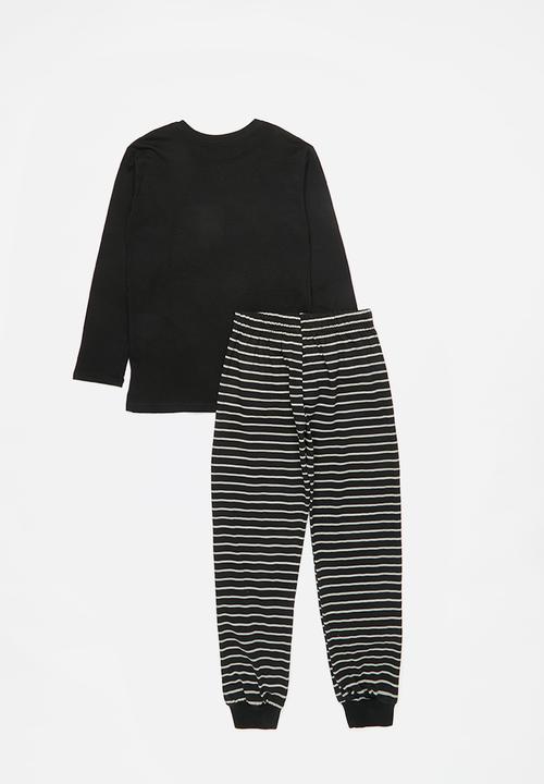Pop Candy - Pj set - black & grey