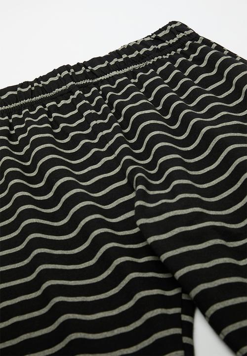 Pop Candy - Pj set - black & grey