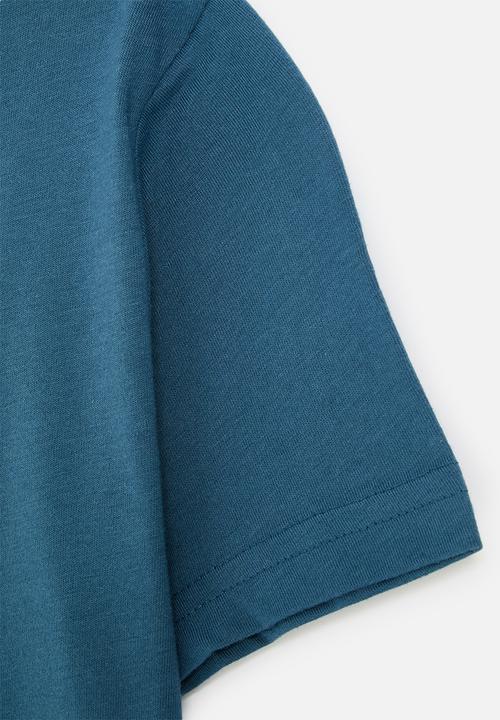 Under Armour - Ua b logo blur short sleeve - wham blue/fade green
