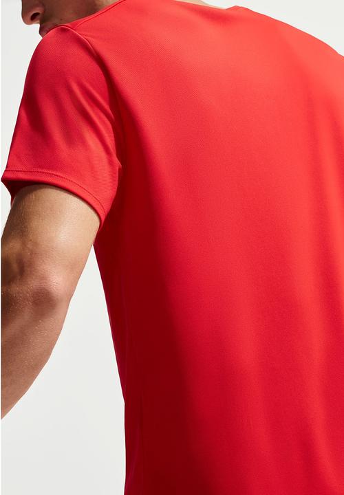 Nike - Miler  Dri-FIT UV Short-Sleeve Running Top - Red/Refelctive