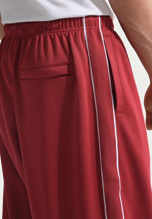Nike - NSW Club Oversized Knit Track Pants - Red/Wht