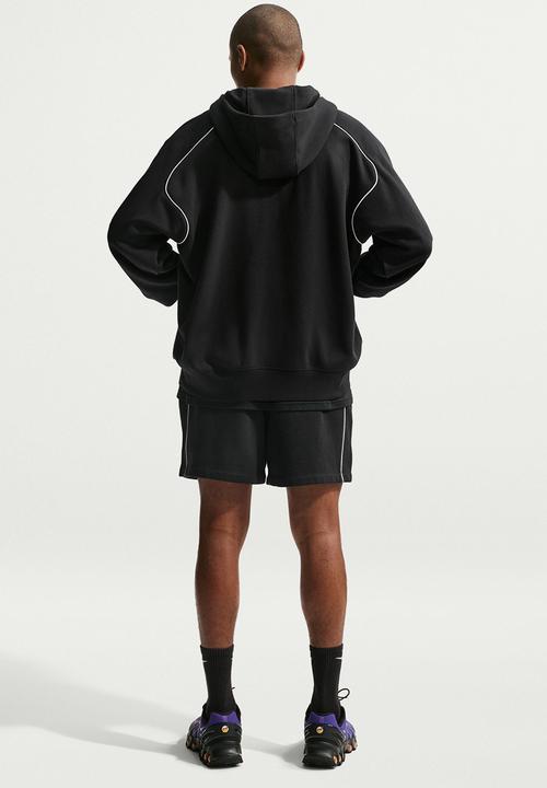 Nike - NSW  Air Full-Zip Fleece Hoodie - Black/White