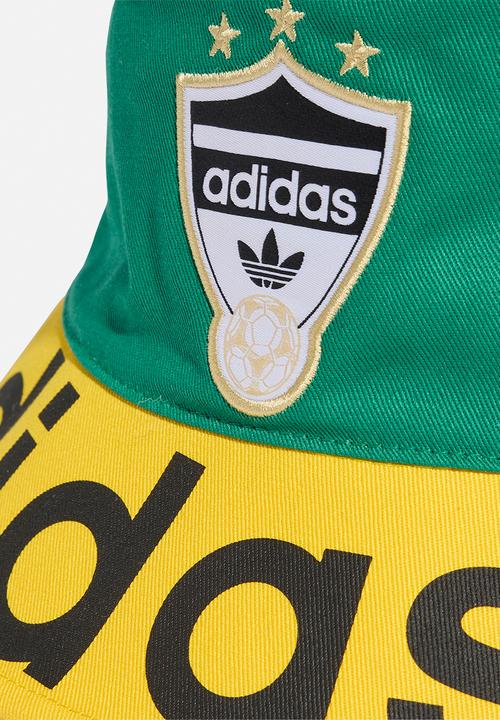 adidas Originals - Bucket hat - bold green/eqt yellow