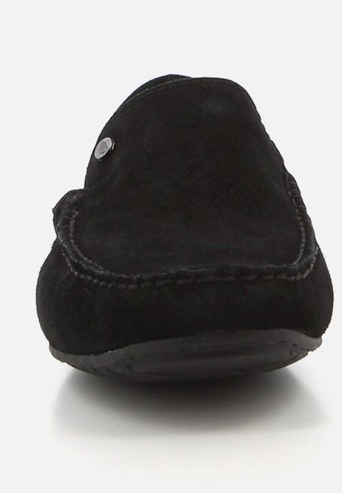 Hush Puppies - Ayrton - Black suede