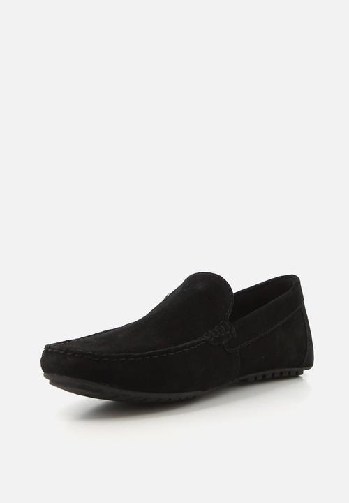 Hush Puppies - Ayrton - Black suede