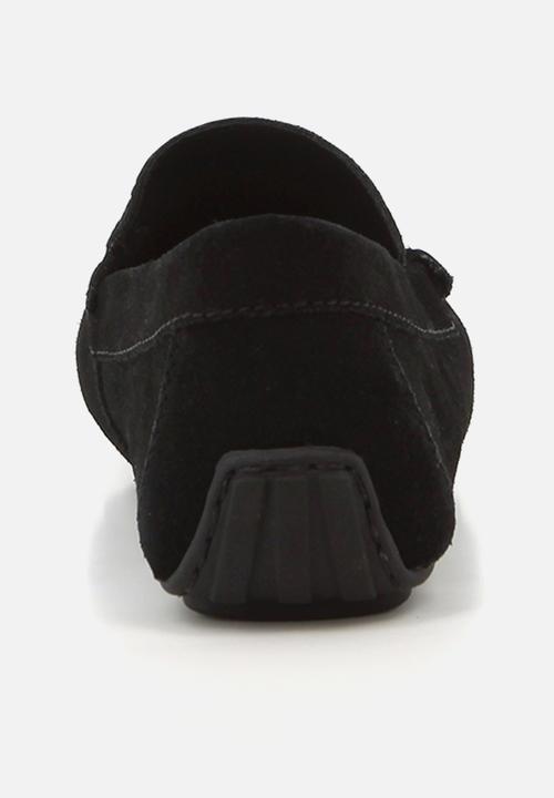 Hush Puppies - Ayrton - Black suede