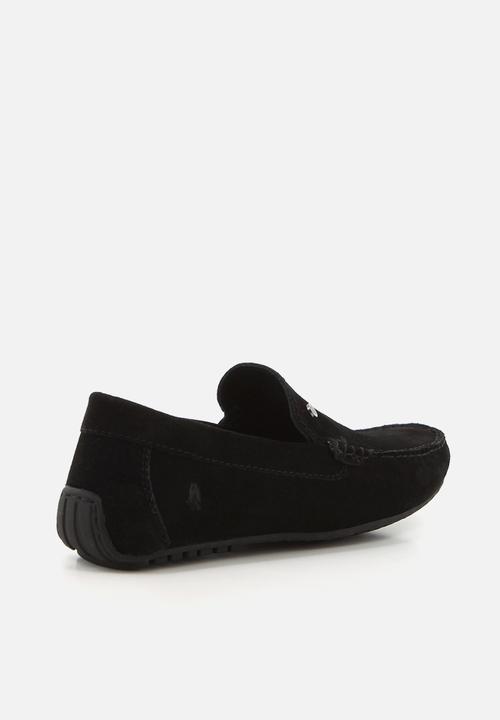 Hush Puppies - Ayrton - Black suede