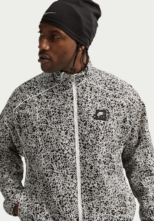 Nike - Nike Air Woven All Over Print Jacket - Blk/Wht/Multi