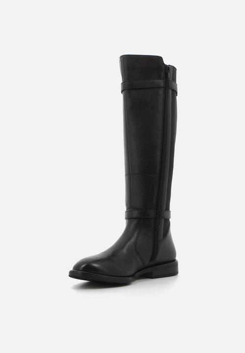 Hush Puppies - Victoria leather long boot - black