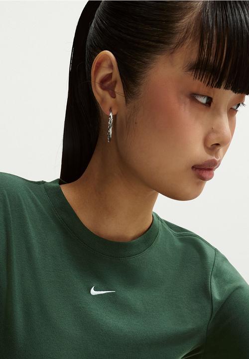 Nike - W Nsw Nk Chll Knt Ls Crp - Fir/White